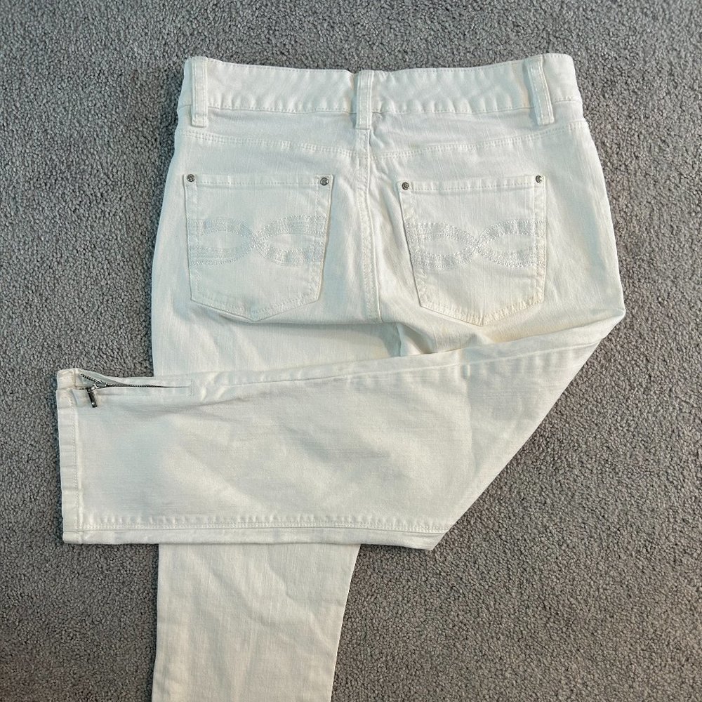 White House Black Market Cropped Jeans